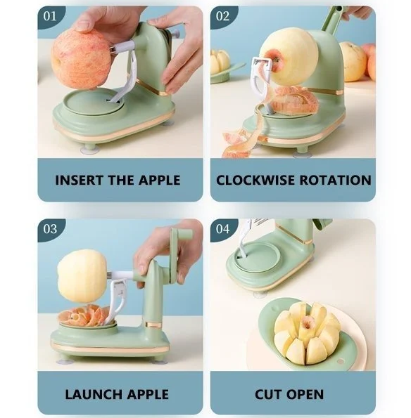 EasyAppleJoy™ - Manual Apple Peeler